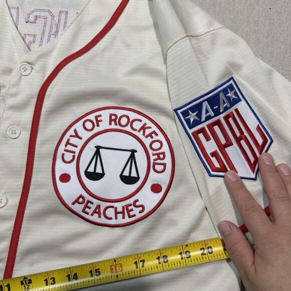 Jimmy Dugan #43 Tom Hanks Custom Printed League of Their Own Jersey XXL - Picture 3 of 7